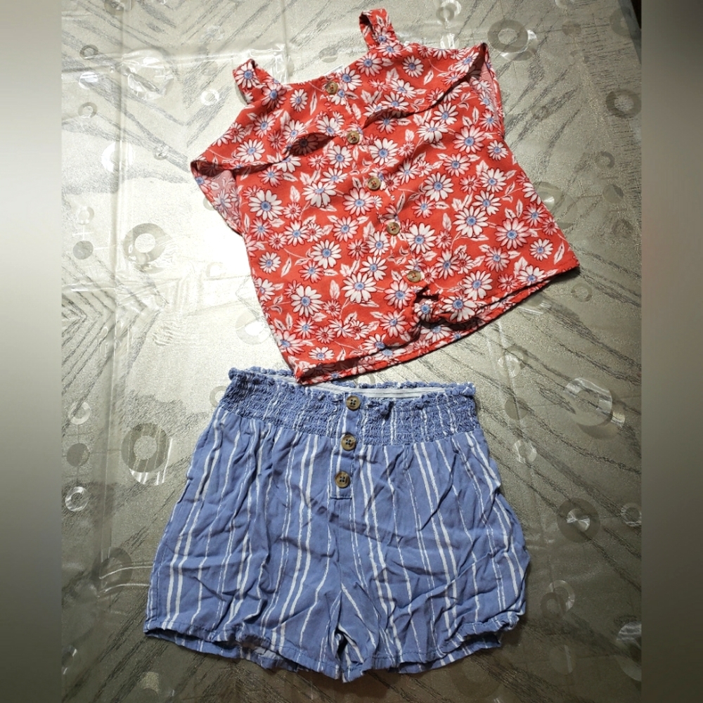 Little Lass Tank and Shorts Set, sz 6